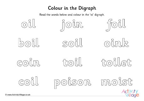 Oi Digraph Colour In
