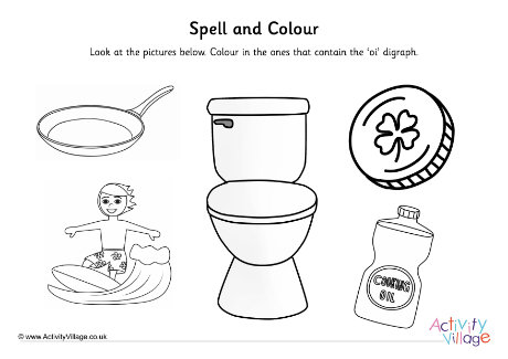 Oi Digraph Spell And Colour