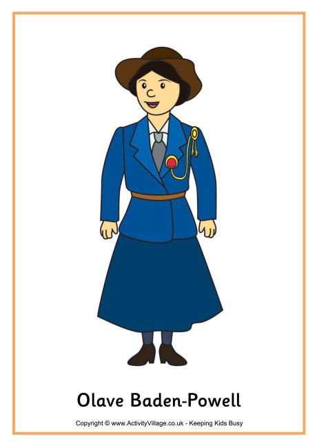 Olave Baden-Powell poster