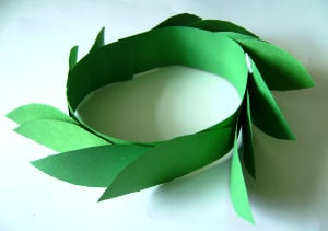 olive leaf crown craft