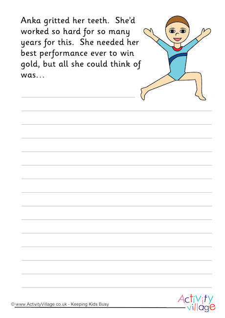 Olympic Distraction Story Starter