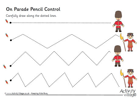 On parade pencil control