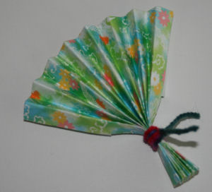 Origami fan