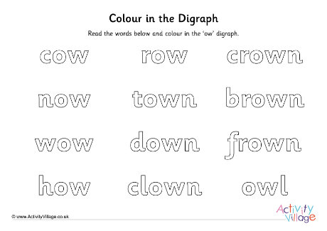 Ow Digraph Colour In