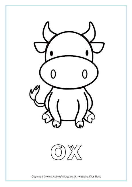 Ox finger tracing