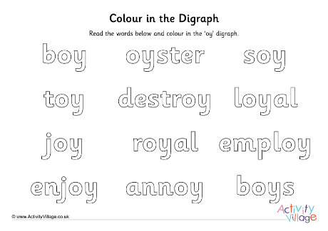 Oy Digraph Colour In