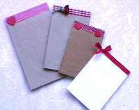 Recycled notepads