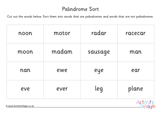 Learning About Palindromes