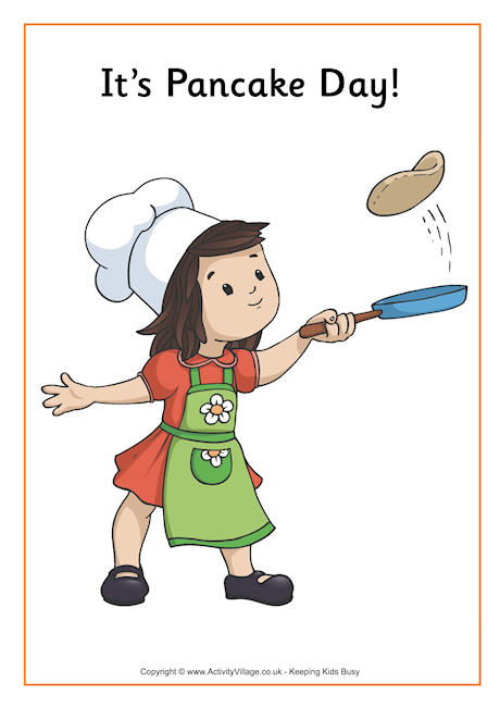 Pancake Day poster