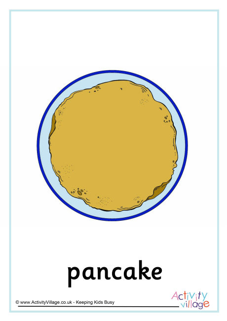 Pancake poster