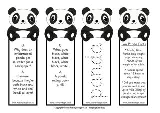 Panda Colouring Pages