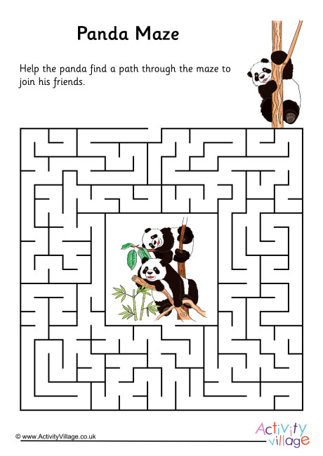 Panda Maze