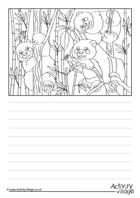 Pandas Scene Story Paper