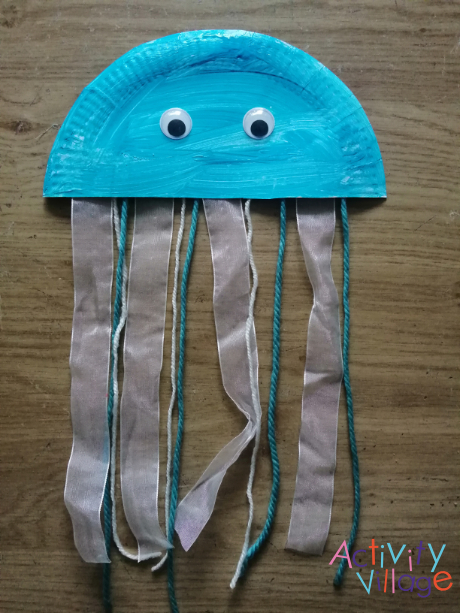 Paper plate jellyfish discount