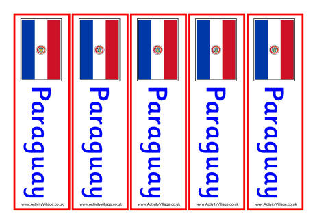 Paraguay bookmarks 
