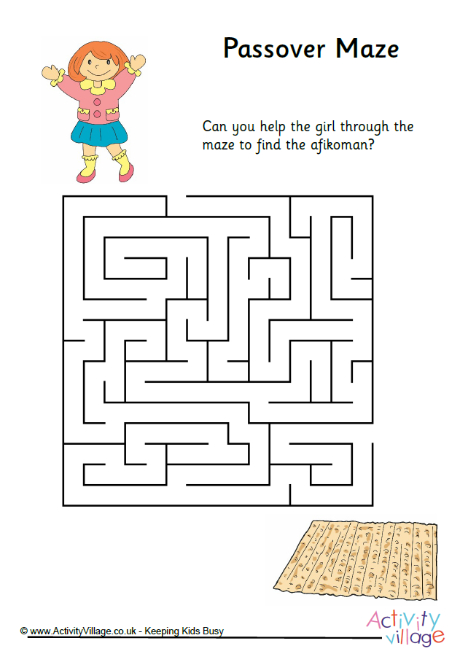 Passover Maze 1