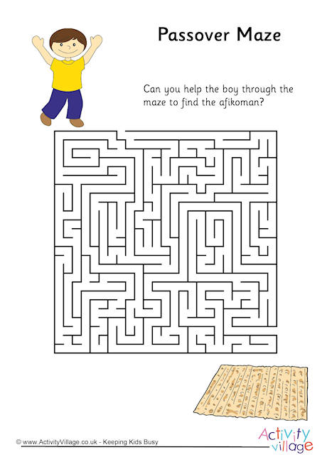 Passover Maze 2