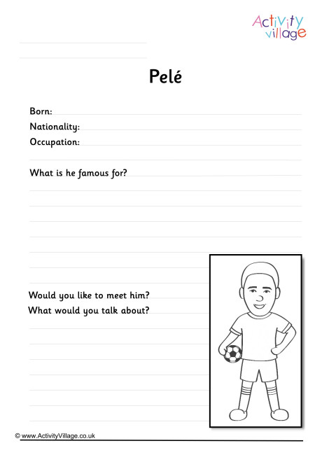 Pele Worksheet