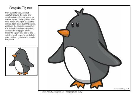 Penguin jigsaw 3 Penguin jigsaw 3