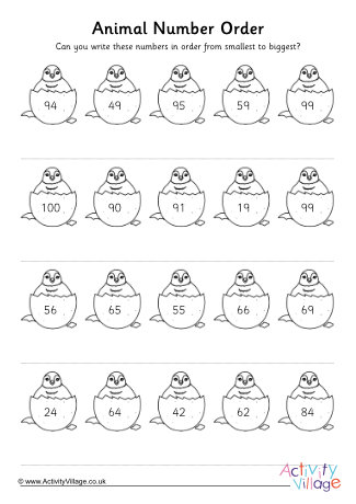Penguin number order 1
