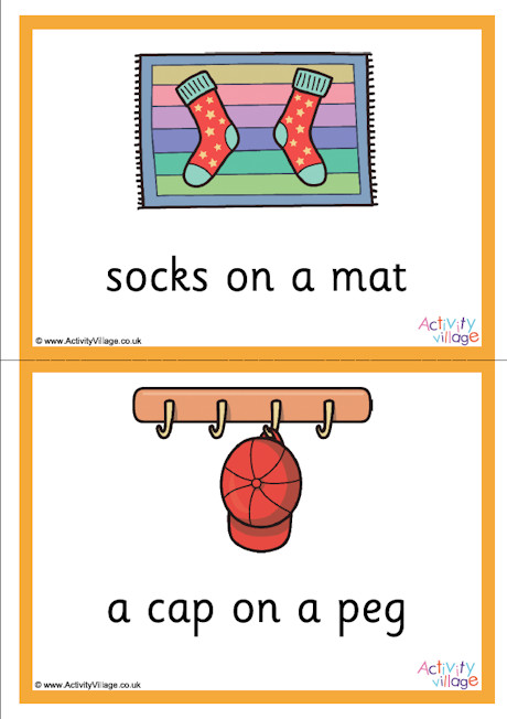 Phase Two captions - flash cards