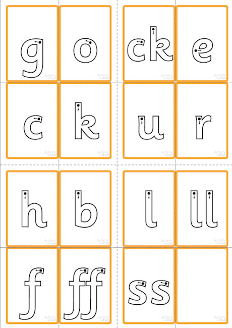 Phase Two letters tracing cards - arrows Phase Two letters tracing cards - arrows