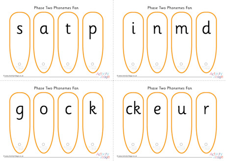 Phase 2 phonemes fan