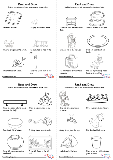 Phase Four Read and Draw