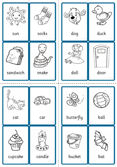 Phase One initial sounds snap cards Phase One initial sounds snap cards