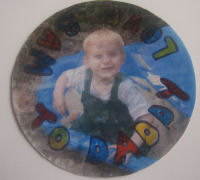 photo coaster CD craft