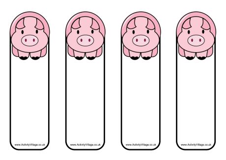 Pig Bookmarks