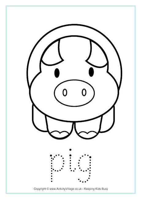 Pig tracing worksheet