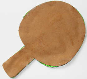 make a ping pong bat step 2