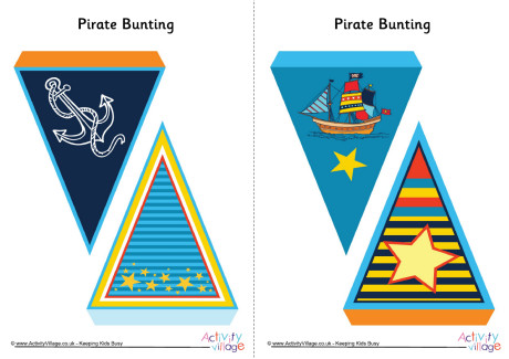 Pirate Bunting - Small Pirate Bunting - Small