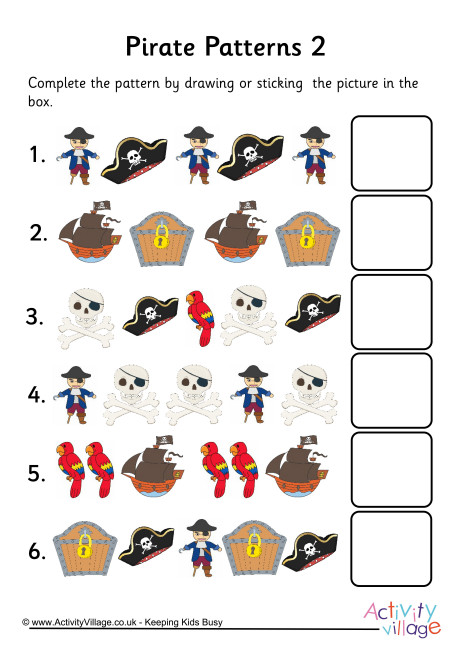 Pirate Patterns 2