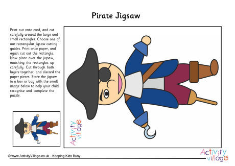 Pirate Jigsaw Pirate Jigsaw