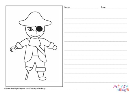 Pirate Story Paper