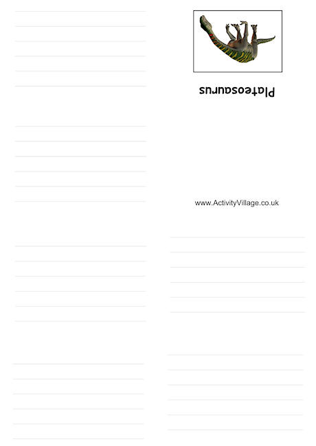 Plateosaurus booklet Plateosaurus booklet