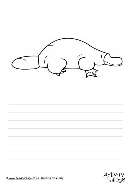 Platypus Story Paper