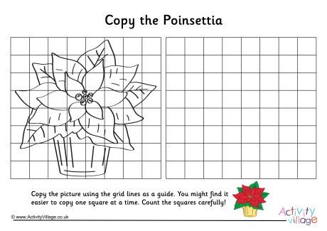 Poinsettia Grid Copy