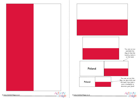 Poland Flag Printable