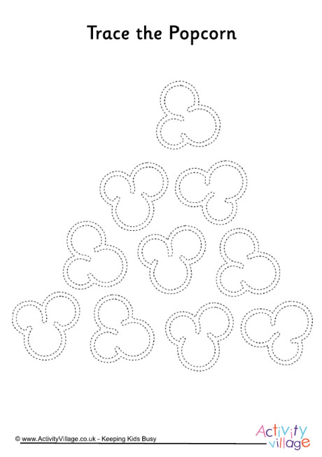 Popcorn tracing page