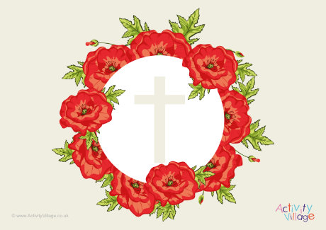 Poppy wreath 4