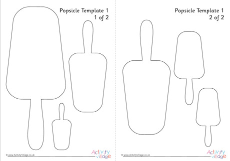 Popsicle template 1