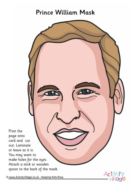 Prince William mask