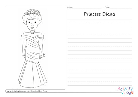 Princess Diana Story Paper