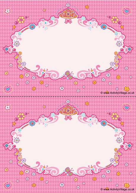 Princess Note Cards