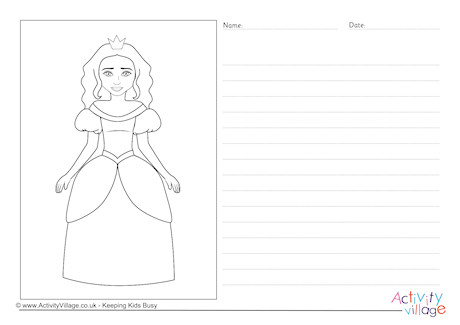 Princess Story Paper