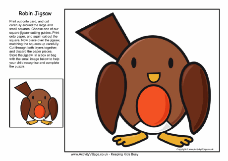 Robin jigsaw Robin jigsaw