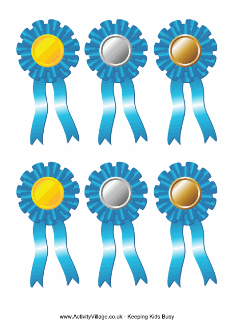 Printable rosettes